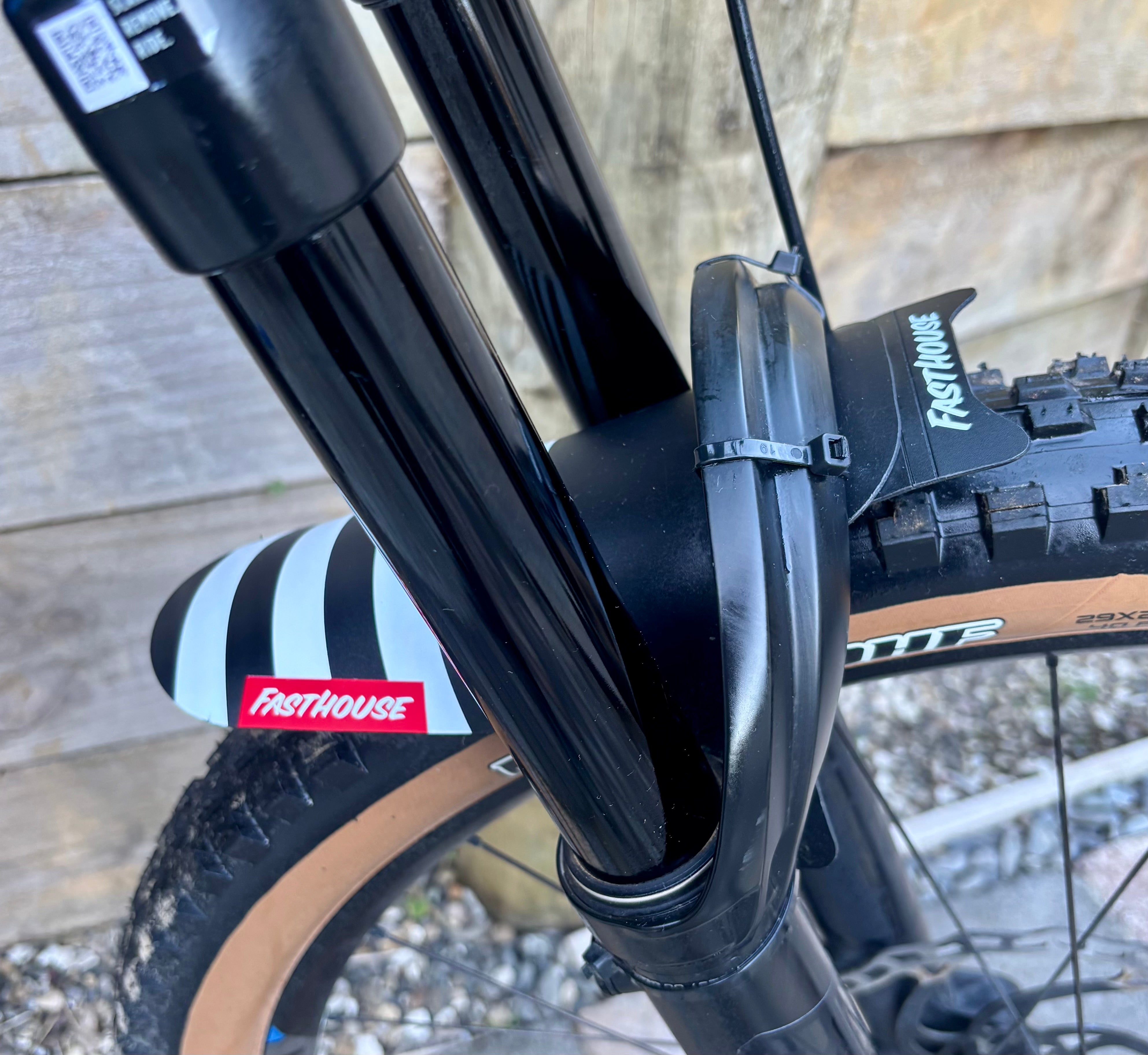 Four Stripe MTB Mud Guard