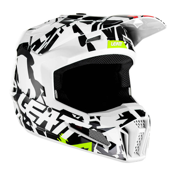 Casco Moto kids Cross Enduro Airoh WRAAP Pin-Up Opaco