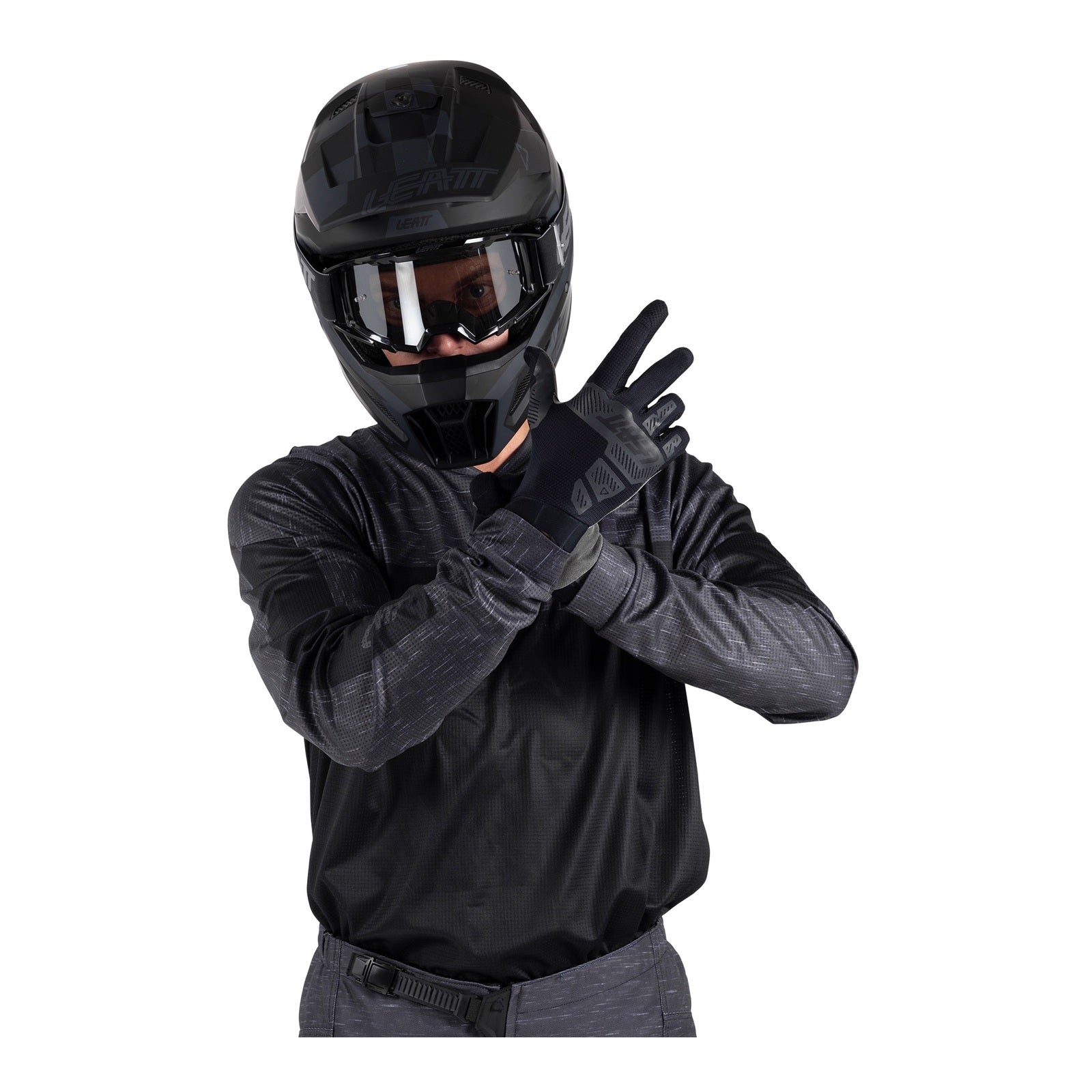 Leatt 2026 3.5 Ride Kit - Stealth Black / Grey