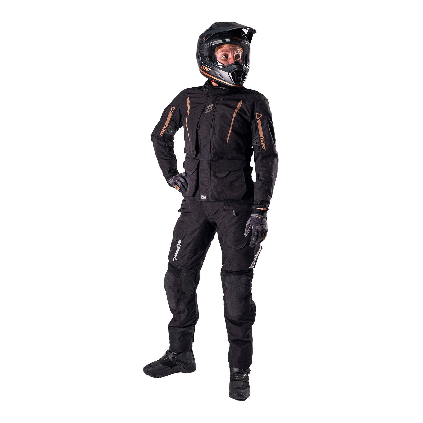 Leatt 5.5 ADV DriTour Women's Pant - Stealth Black / Grey
