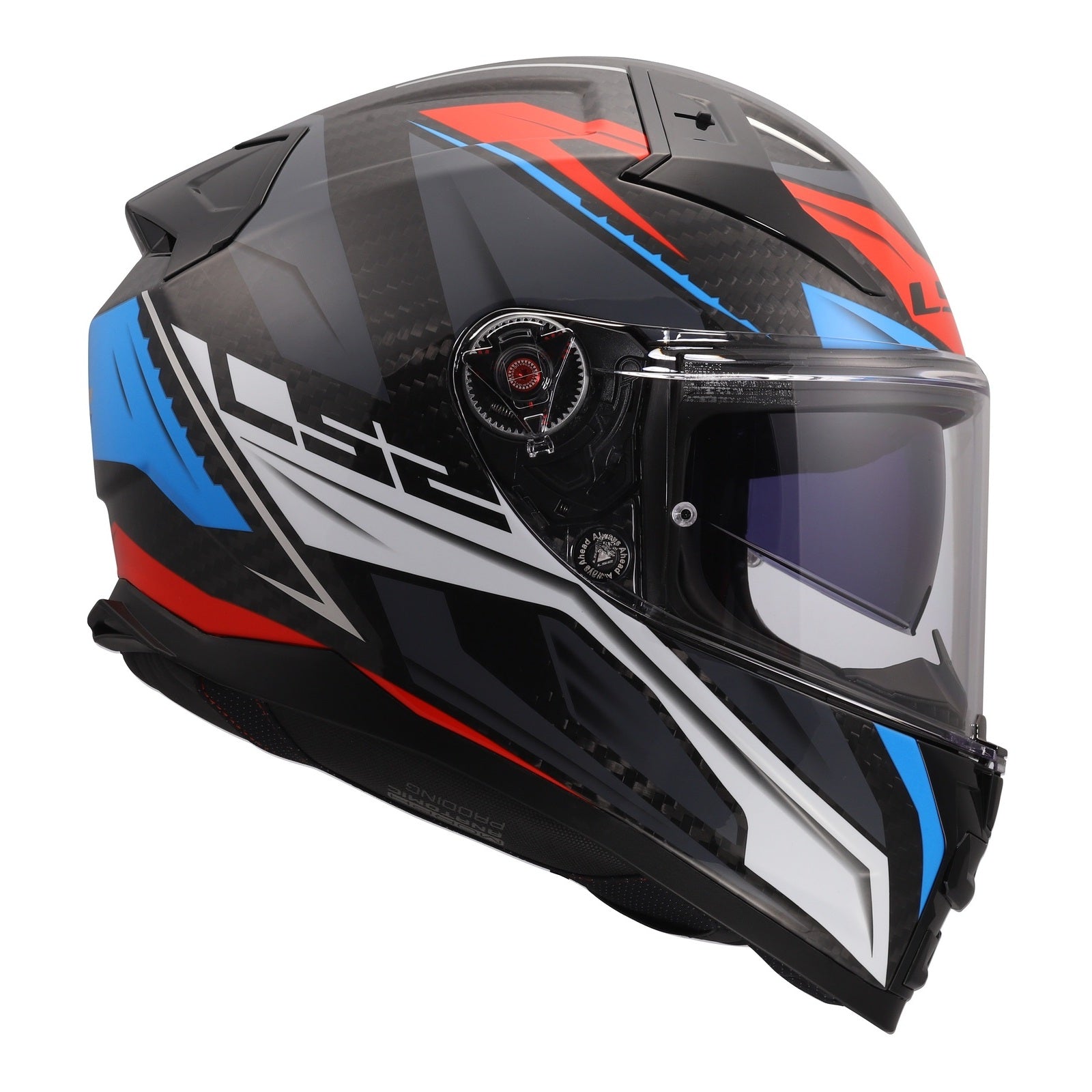 LS2 FF811 Vector II Savage Helmets - White / Blue / Red