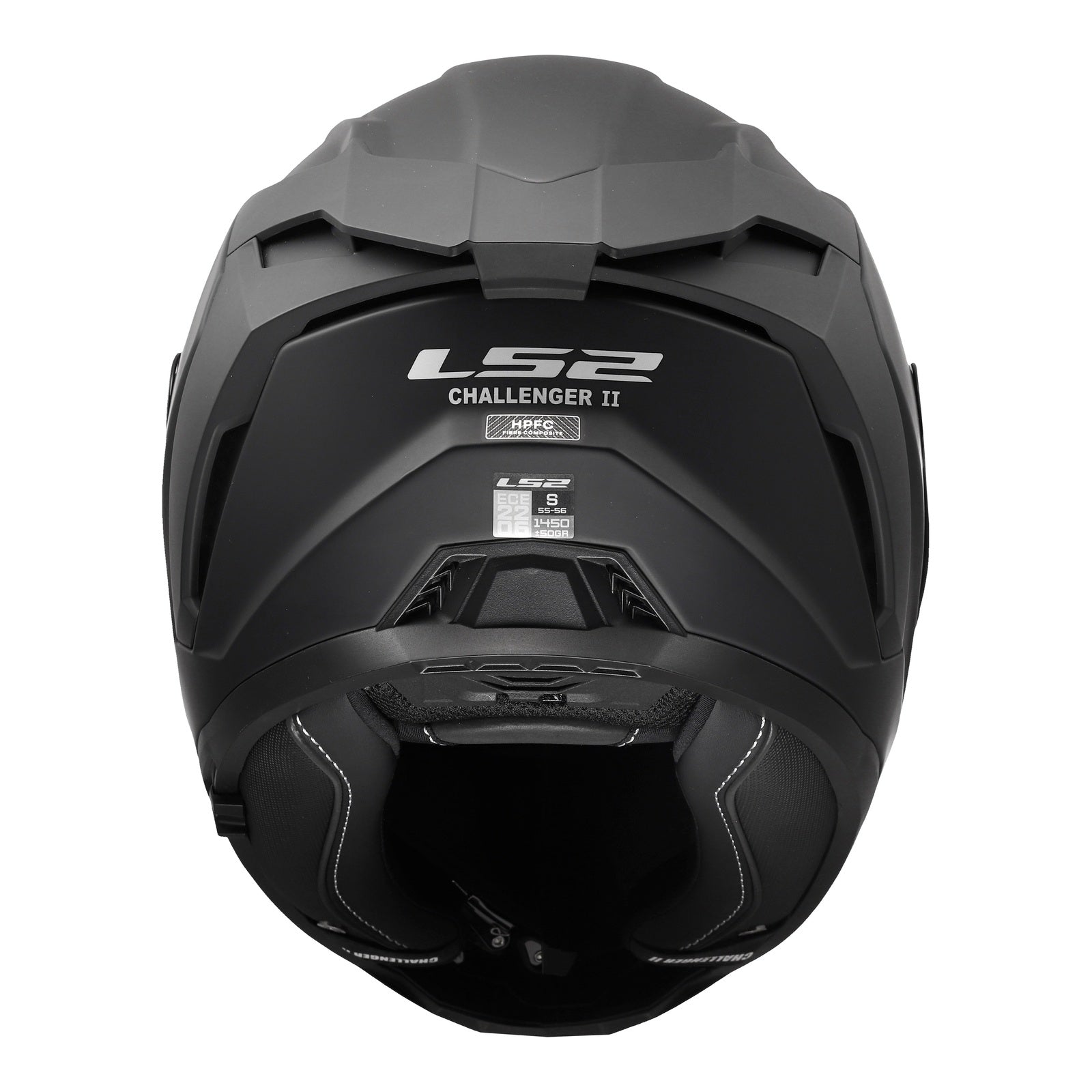 LS2 FF817 Challenger II Solid Helmet - Matte Black