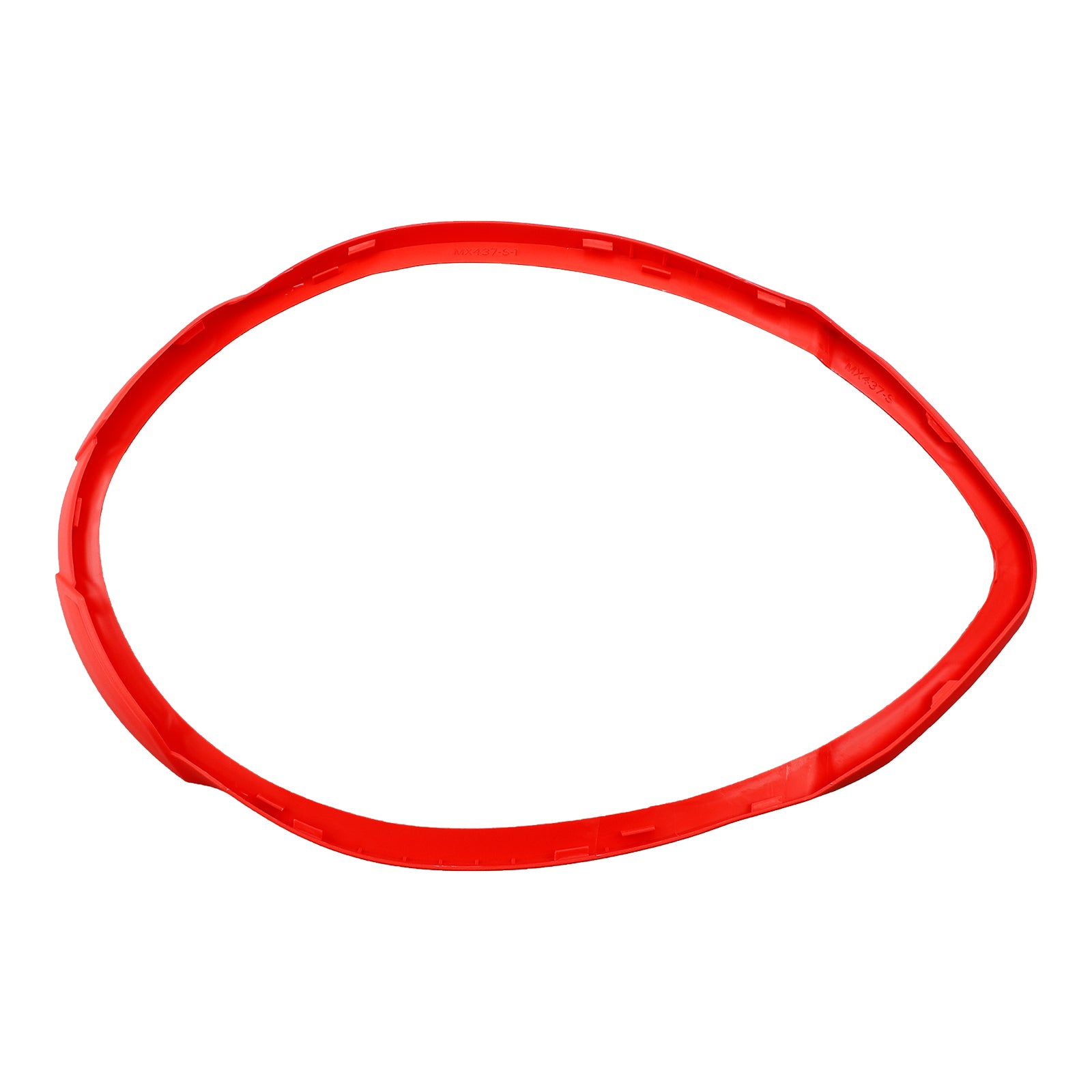 LS2 MX437 Fast Evo Bezel Down - Red (M-L)