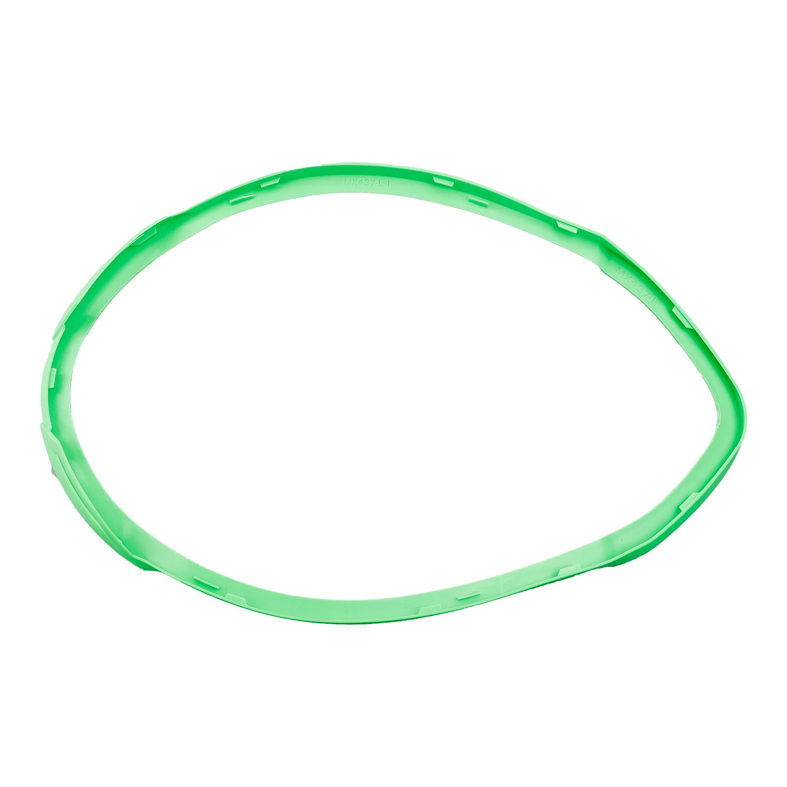 LS2 MX437 Fast Evo Bezel Down - Green (M-L)