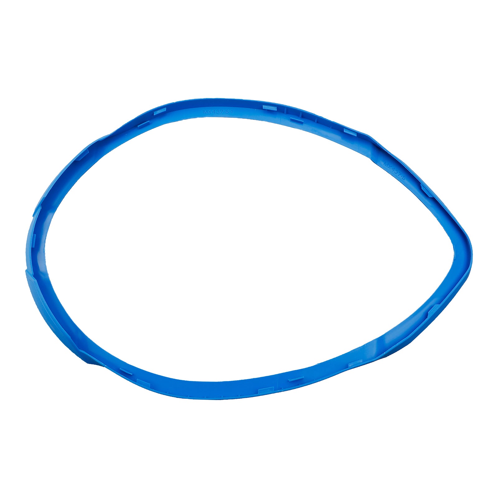 LS2 MX437 Fast Evo Bezel Down - Blue (M-L)