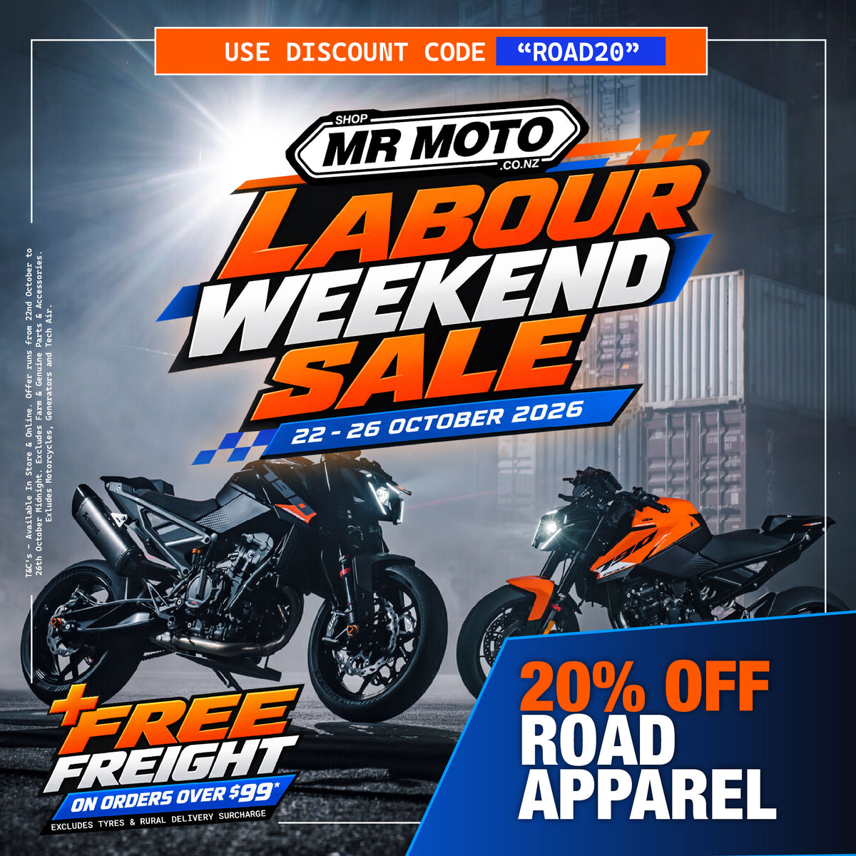 Labour Weekend deal