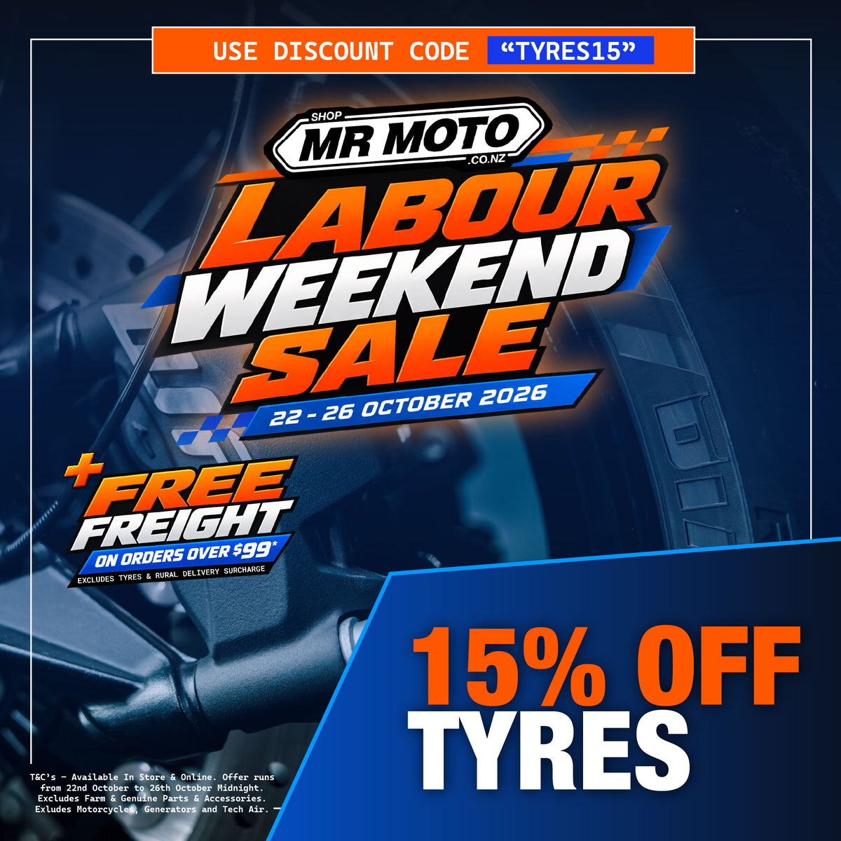 Labour Weekend deal