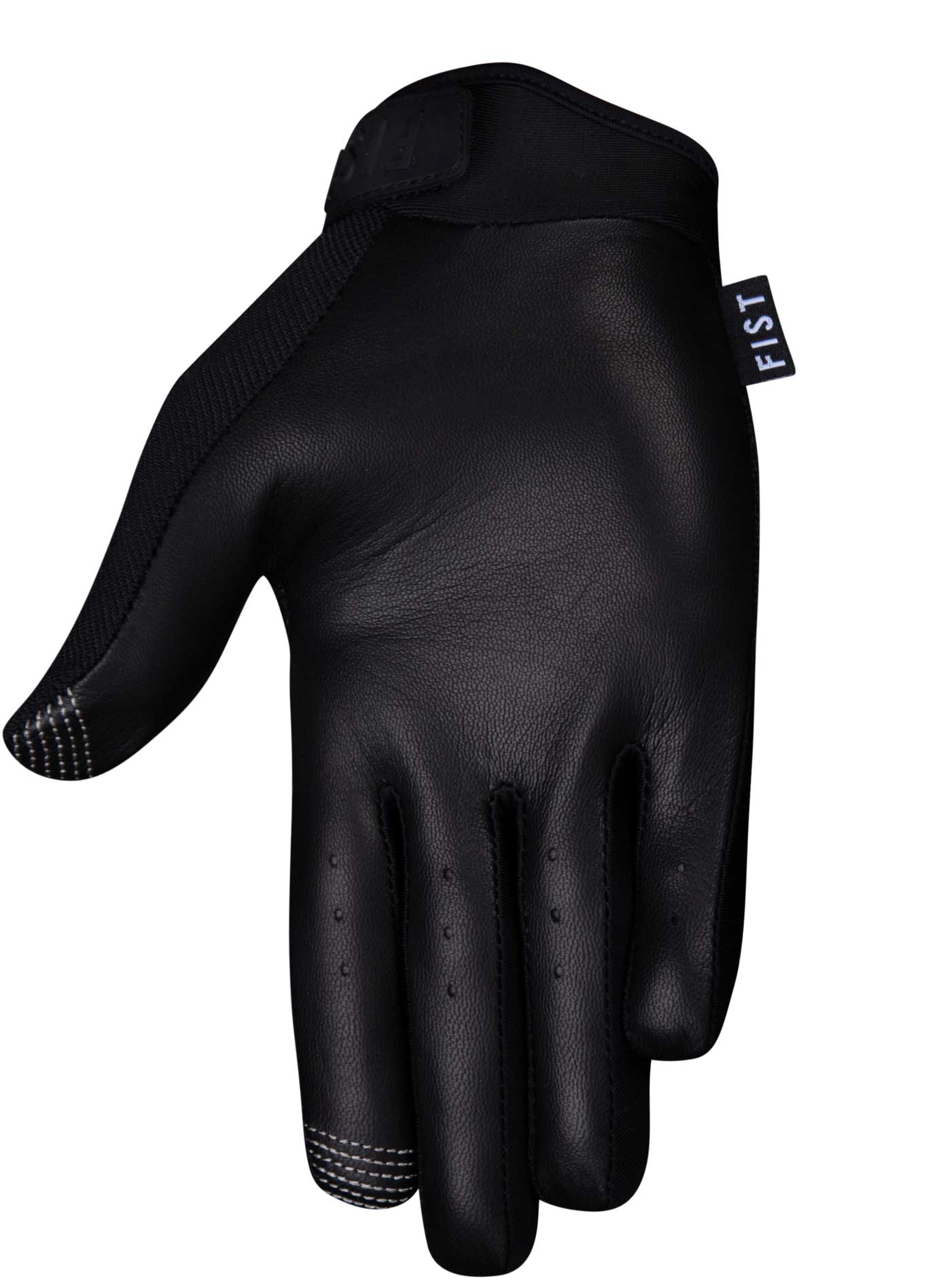 MOTO HYBRID GLOVE BLACK (SOFT LEATHER PALM)