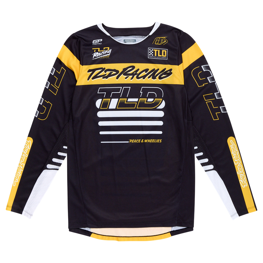 GP PRO JERSEY FIFTY-50 BLACK / GOLD