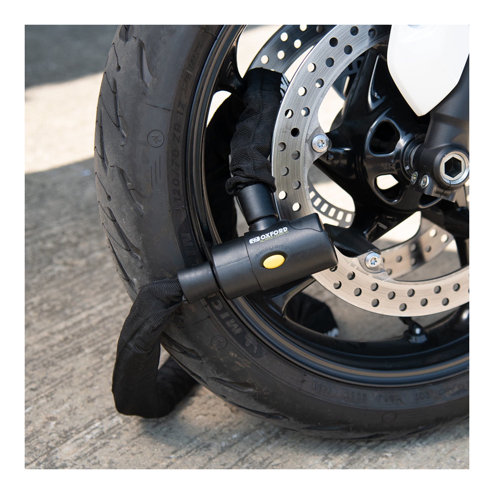 Oxford Alarm Chain10 - 10mm SQ x 1.5m