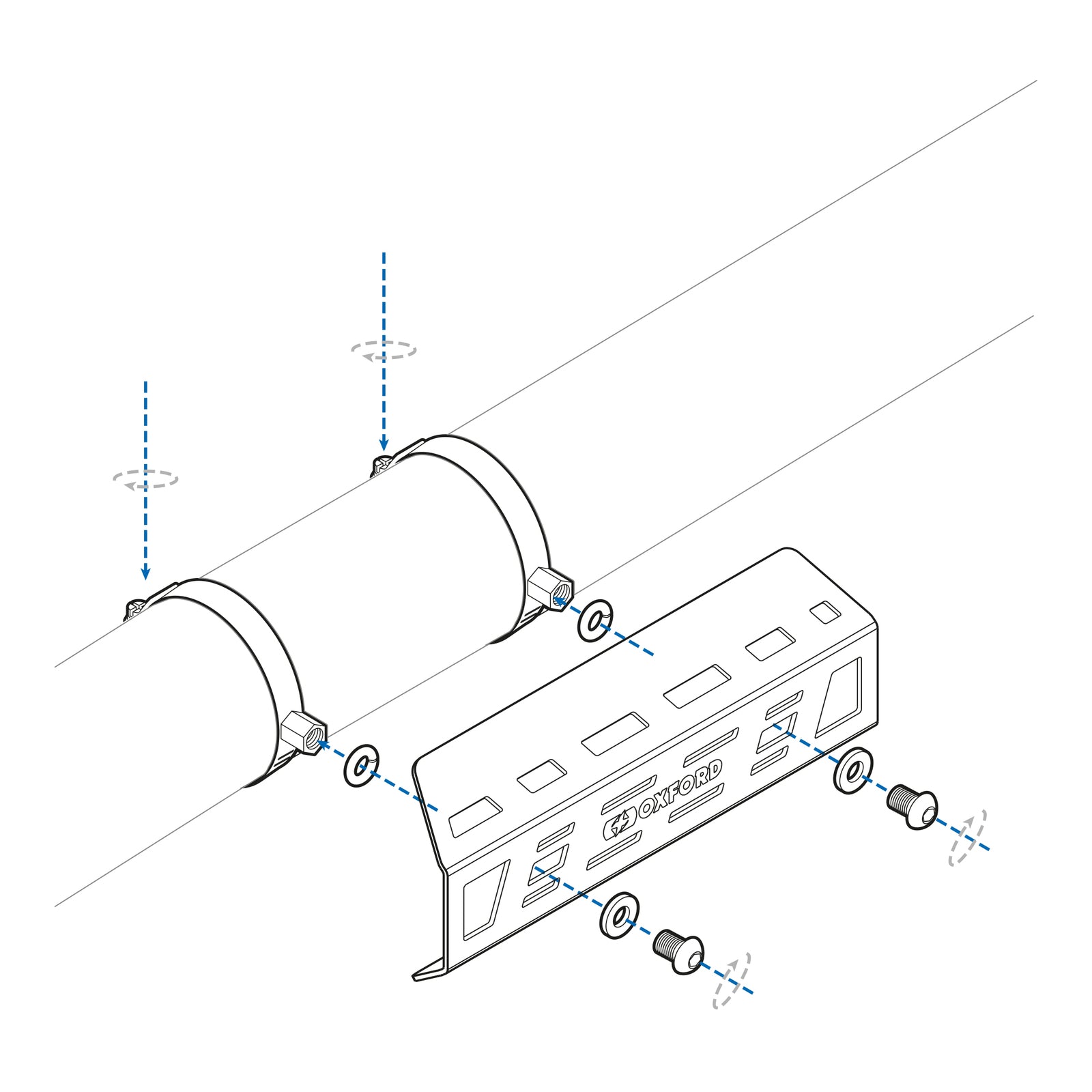 Oxford Adventure Exhaust Heat Shield