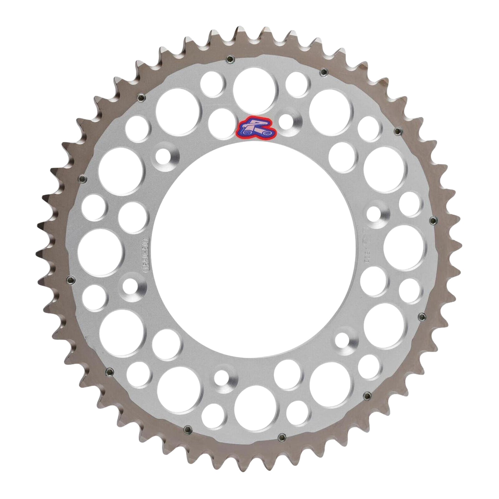 Renthal Sprocket Twinring Silver 51T Bi-Metal Grooved Packaged