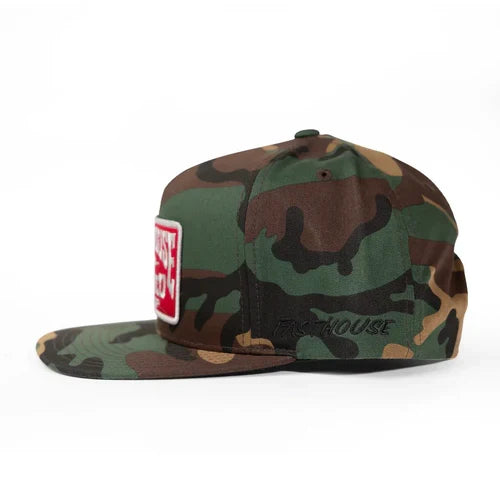 Record Oversized Hat - Camo
