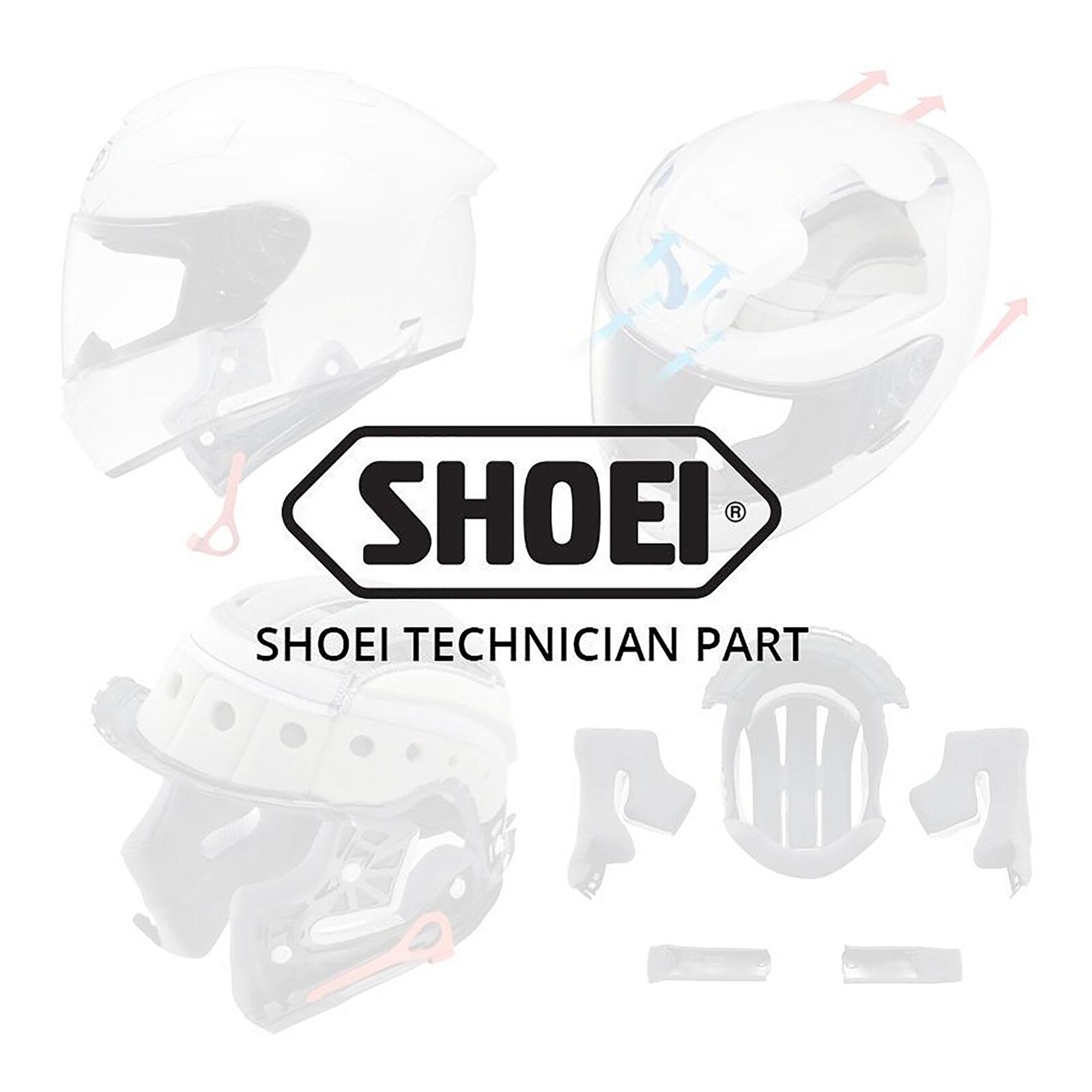 Shoei Neotec 2 Micro Ratchet Rubber Cover 2 - Sold Each