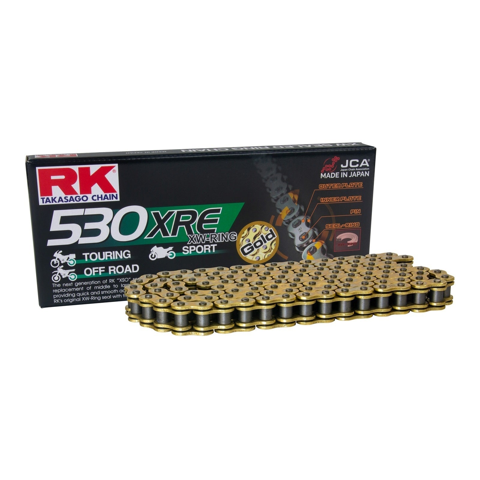 Sprocket Kit Suzuki GSXR750 '90/'91 Gold - GB530XRE 6 bolt 15/43
