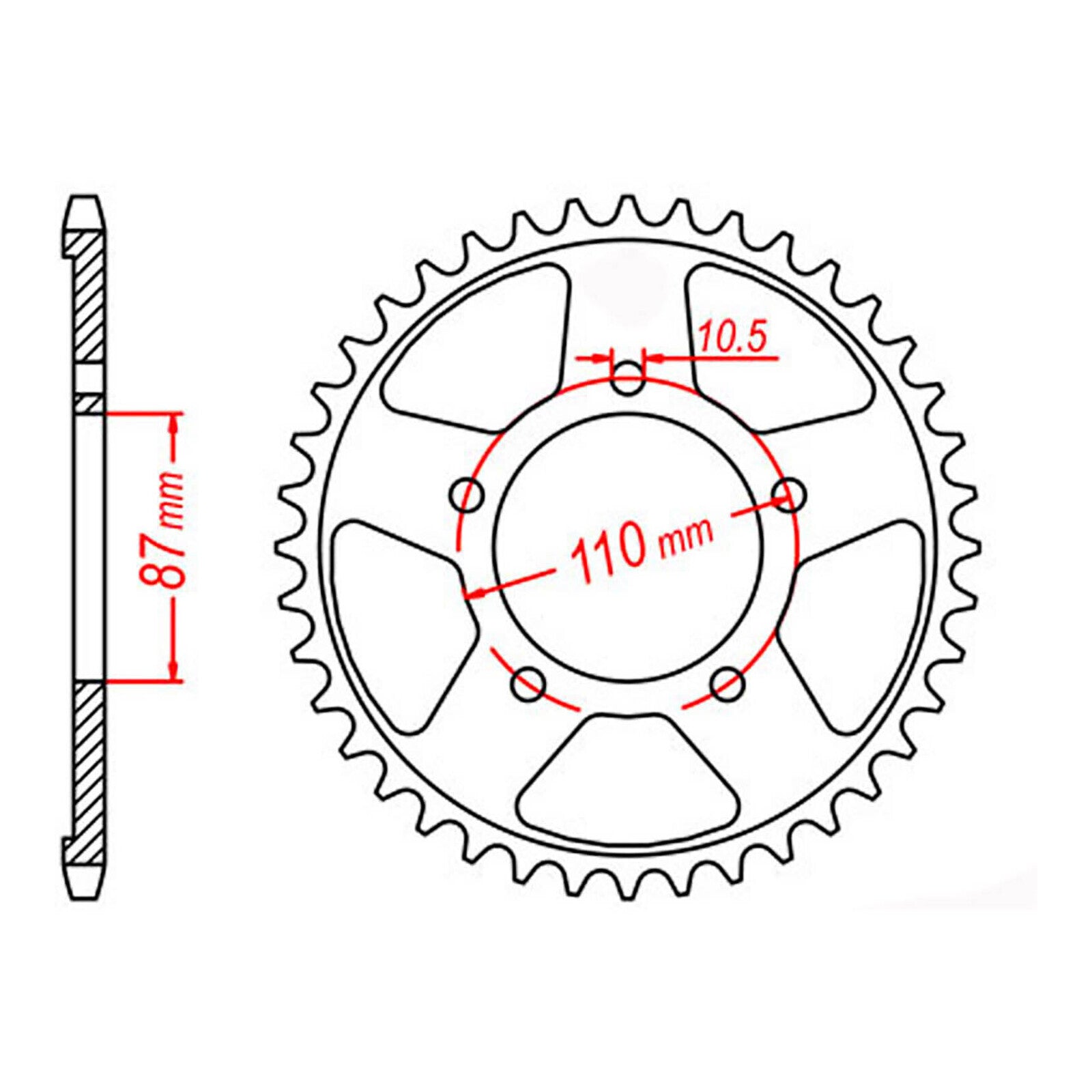 Sprocket Kit Suzuki VZ800 '97-'04 - 530XRE 15/48