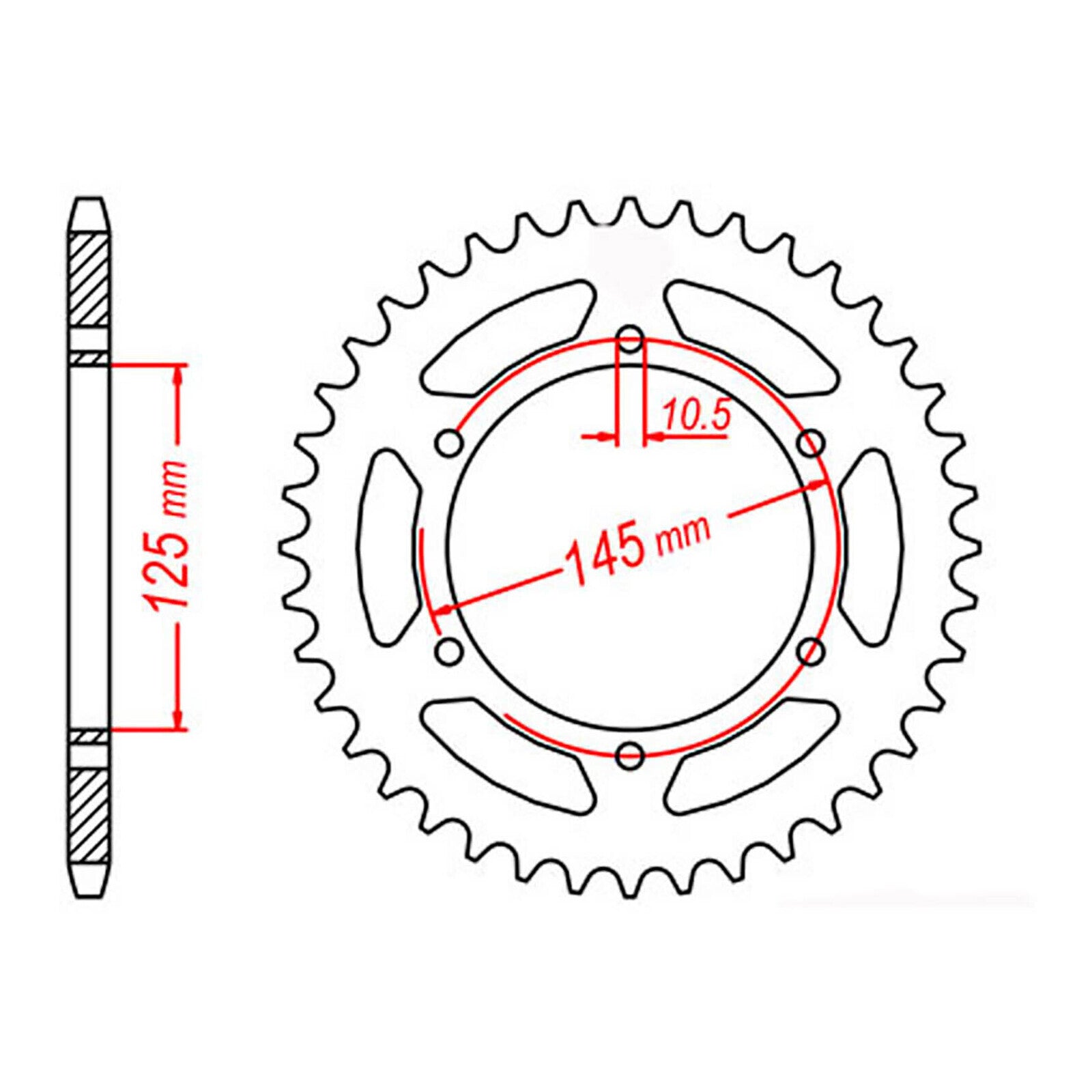 Sprocket Kit Yamaha XTZ660 Z Tenere '08-'15 - 520EXW 15/45