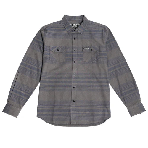 Saturday Night Special Flannel - Vintage Navy Stripe
