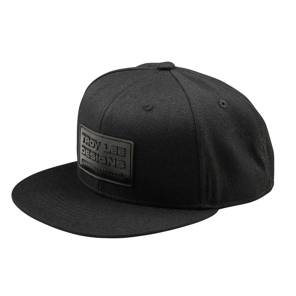 FLAT BILL SNAPBACK FACTORY BLACK