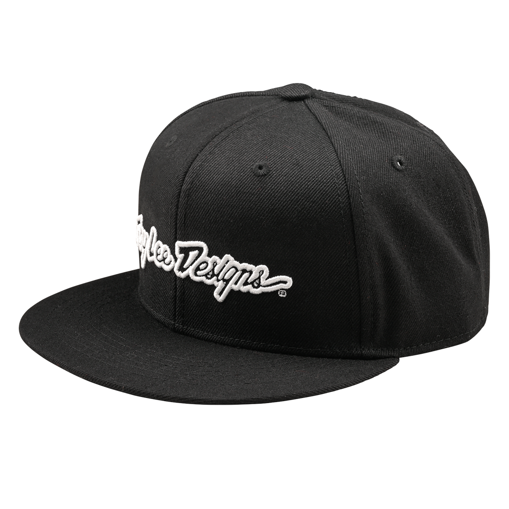 FLAT BILL SNAPBACK SIGNATURE BLACK