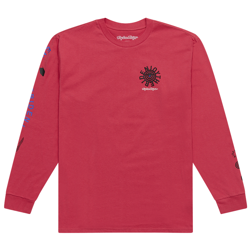 LONG SLEEVE TEE ENJOY FUCHSIA