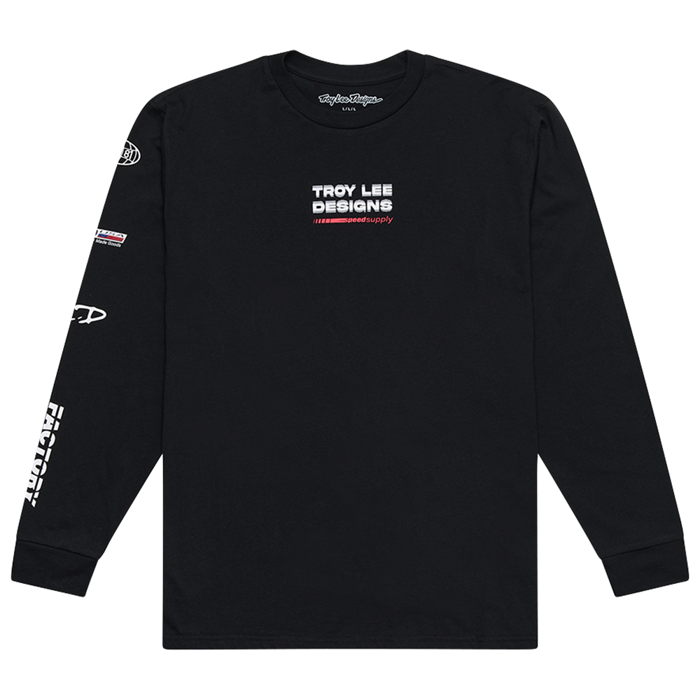 LONG SLEEVE TEE FACTORY BLACK