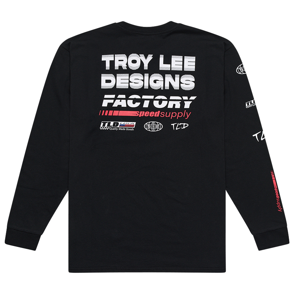 LONG SLEEVE TEE FACTORY BLACK
