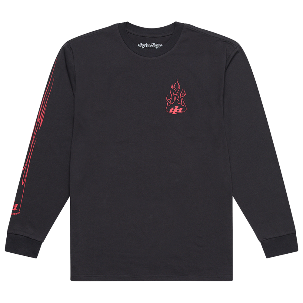 LONG SLEEVE TEE TORCHED CARBON
