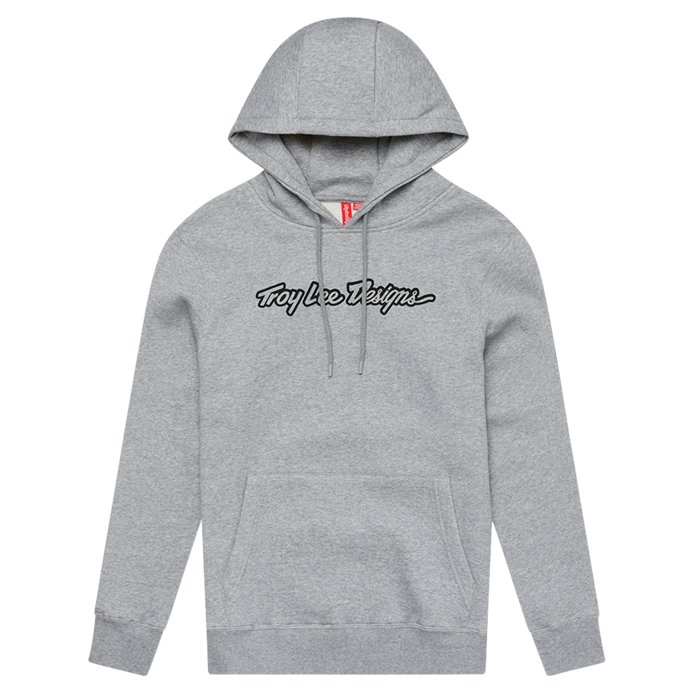 PULLOVER HOODIE SIGNATURE GRAY HEATHER