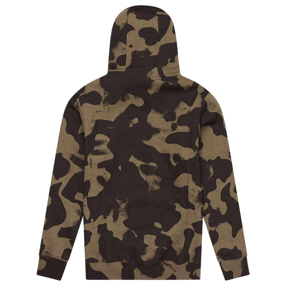 YOUTH PULLOVER SIGNATURE OLIVE CAMO