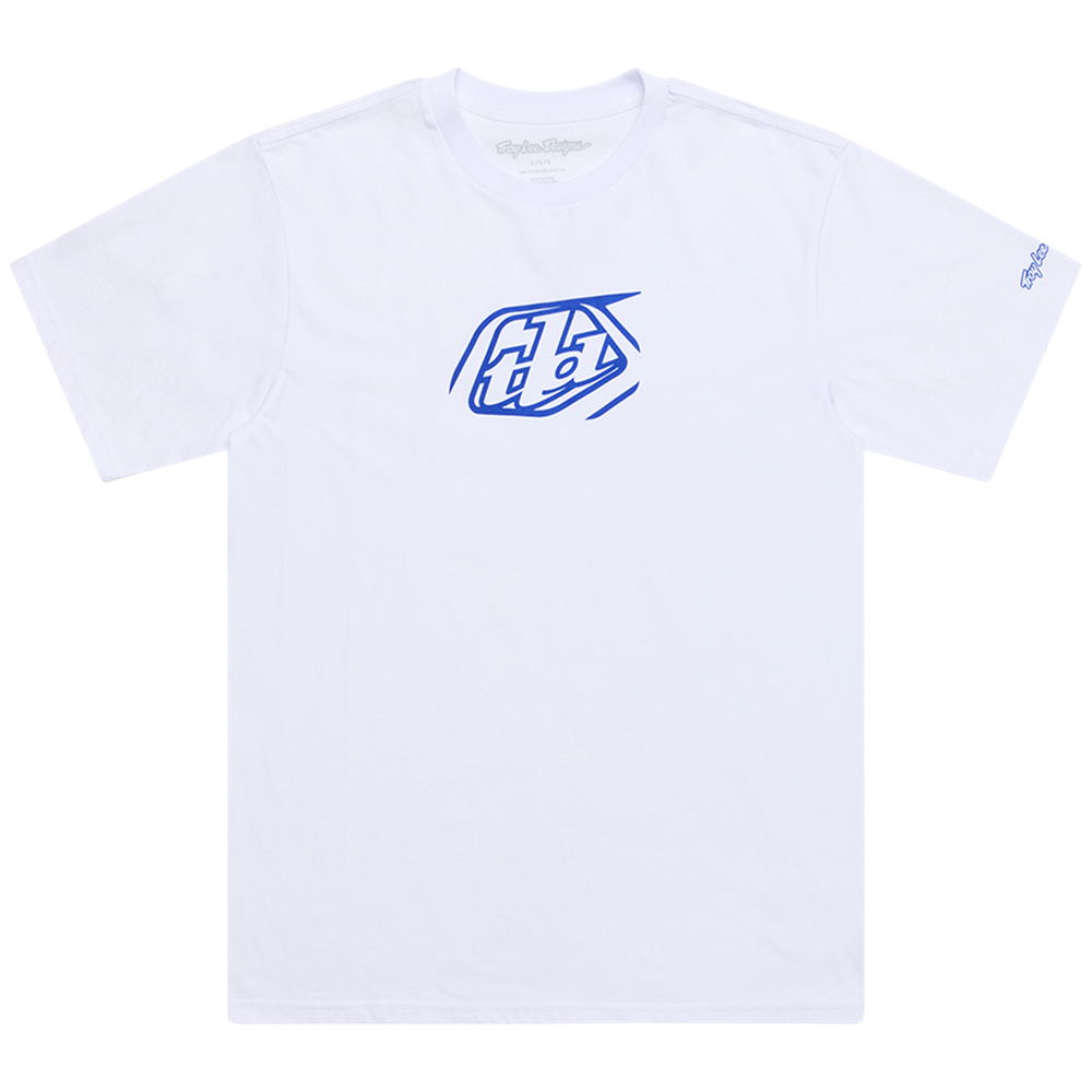 SHORT SLEEVE TEE BADGE WHITE
