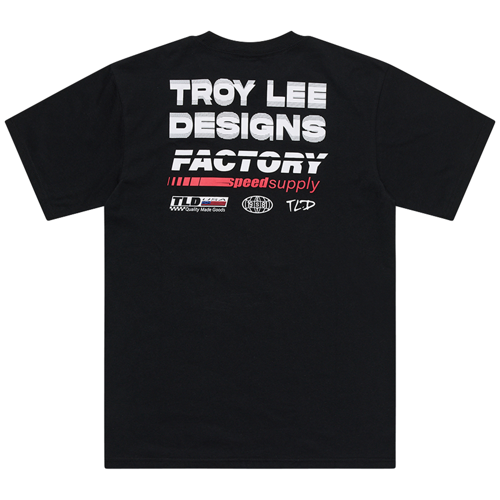 SHORT SLEEVE TEE FACTORY BLACK
