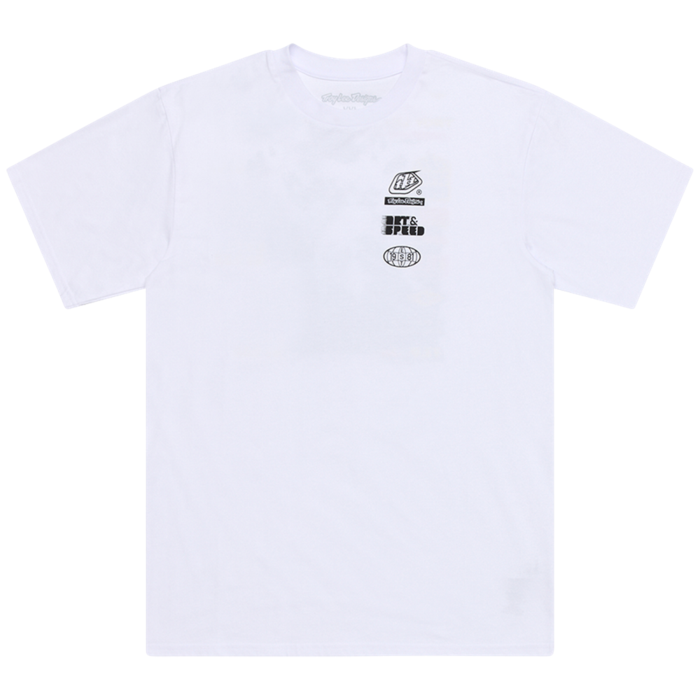 SHORT SLEEVE TEE OVERLOAD WHITE