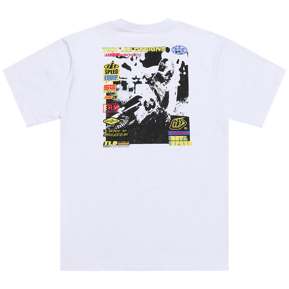 SHORT SLEEVE TEE OVERLOAD WHITE
