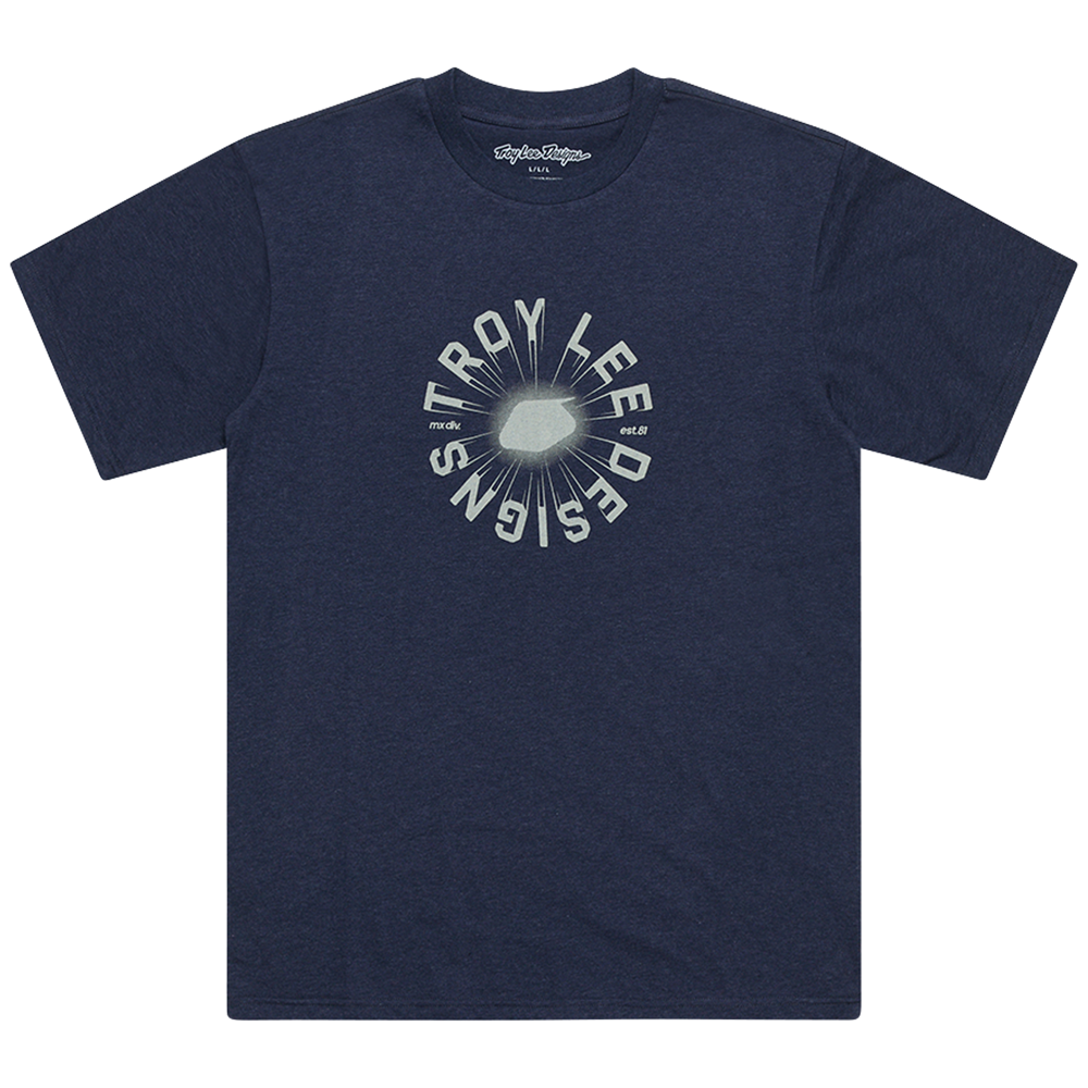 SHORT SLEEVE TEE ROTATION NAVY HEATHER