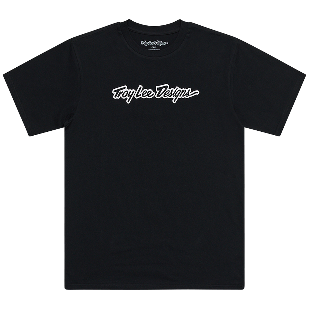 SHORT SLEEVE TEE SIGNATURE BLACK
