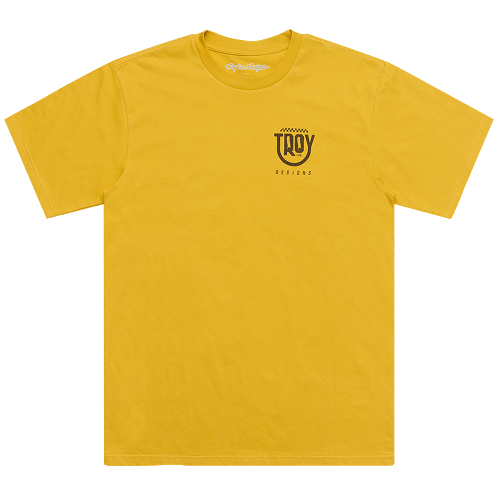 SHORT SLEEVE TEE SMILEY GOLD