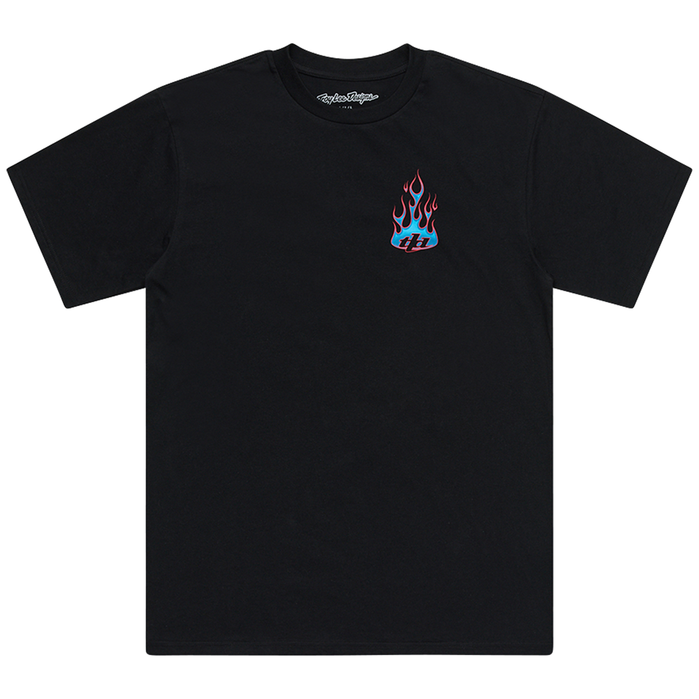 SHORT SLEEVE TEE TORCHED BLACK