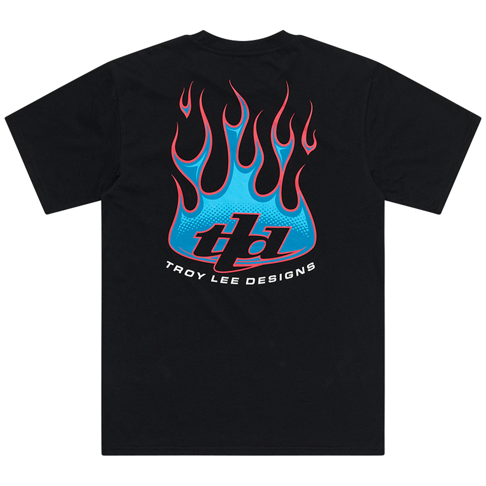 SHORT SLEEVE TEE TORCHED BLACK