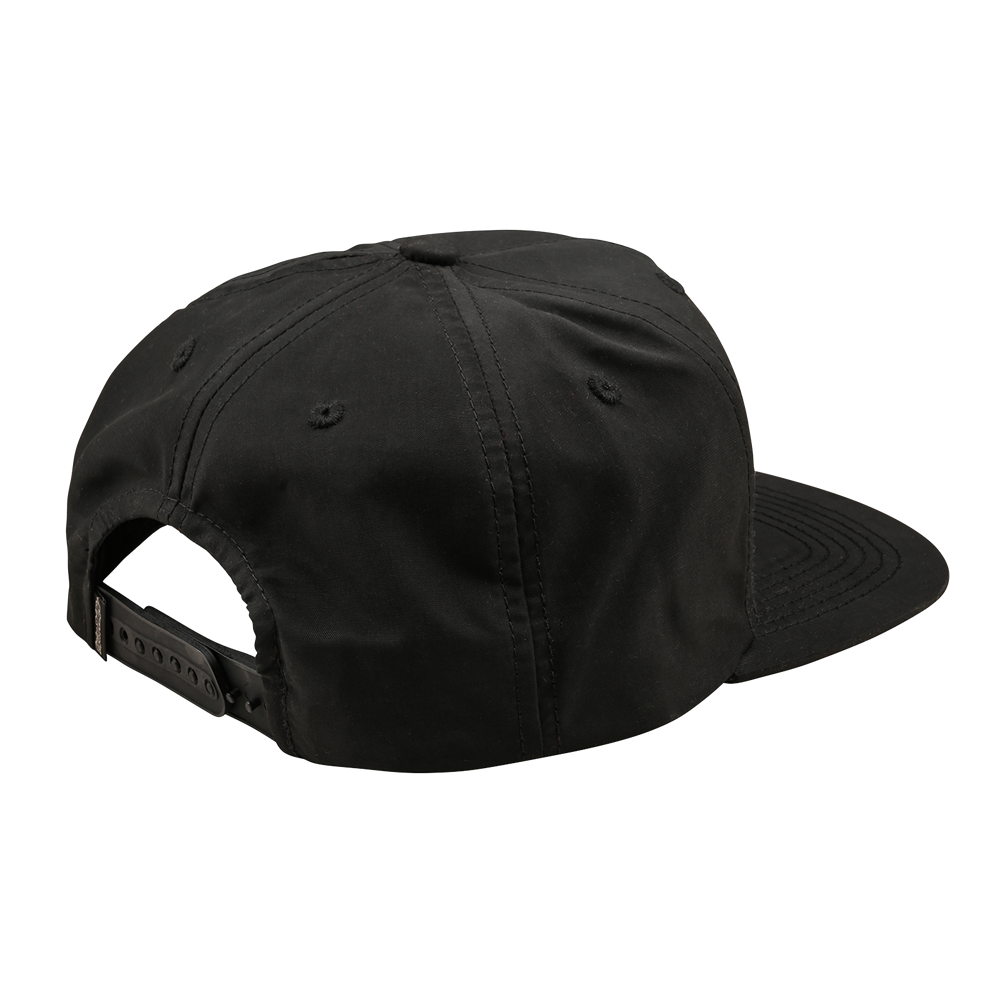UNSTRUCTURED SNAPBACK SMILEY BLACK