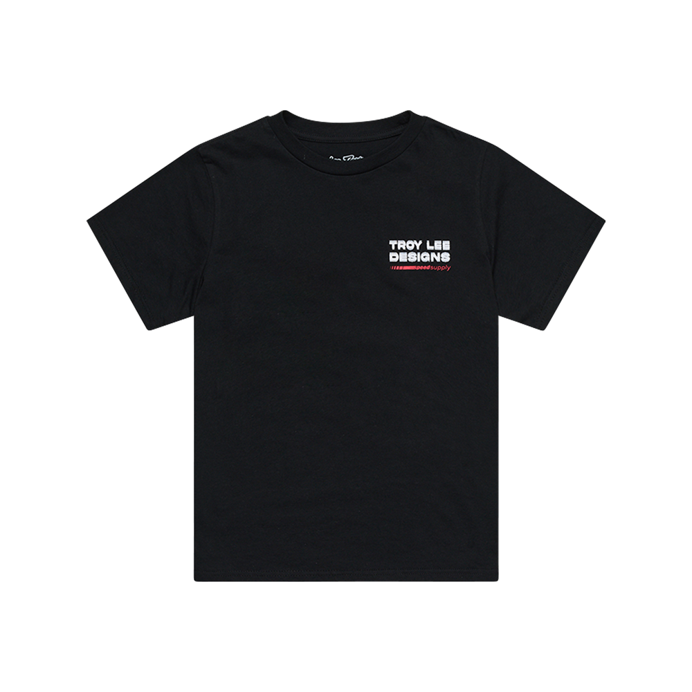 YOUTH SHORT SLEEVE TEE FACTORY BLACK