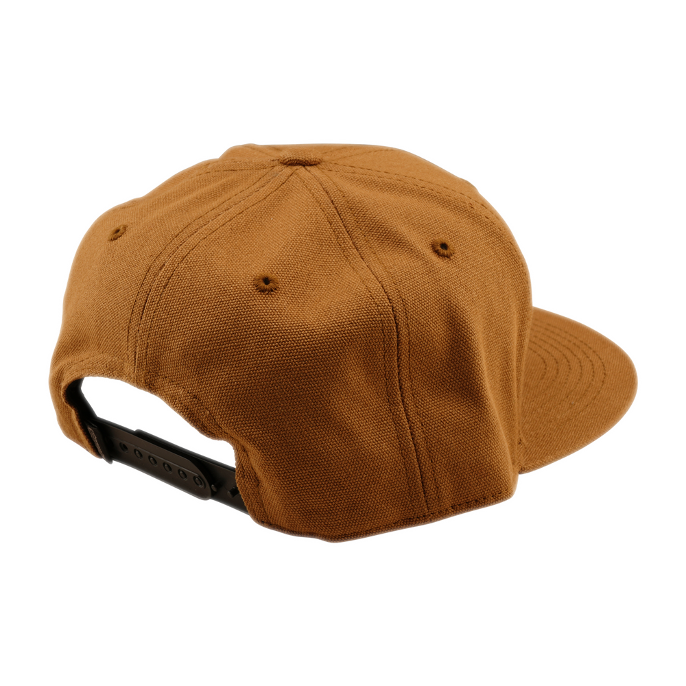 PEACE FLAT BILL SNAPBACK SIENNA