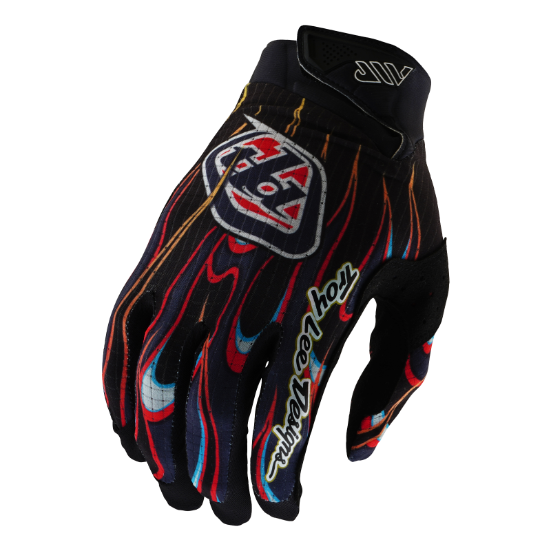 YOUTH AIR GLOVE TORCHED BLACK / RED