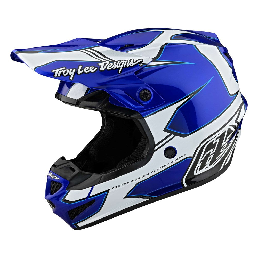 SE4 POLYACRYLITE HELMET MATRIX BLUE