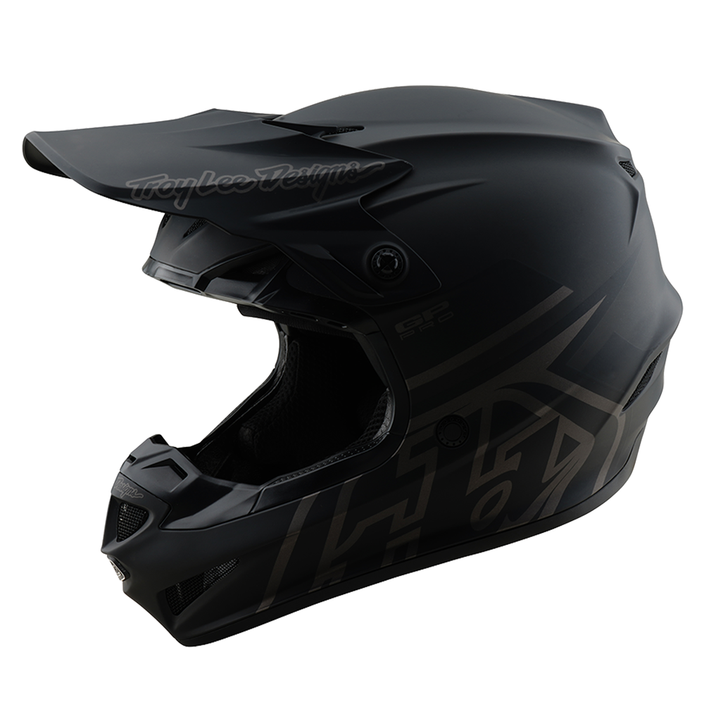 GP PRO HELMET MONO BLACK