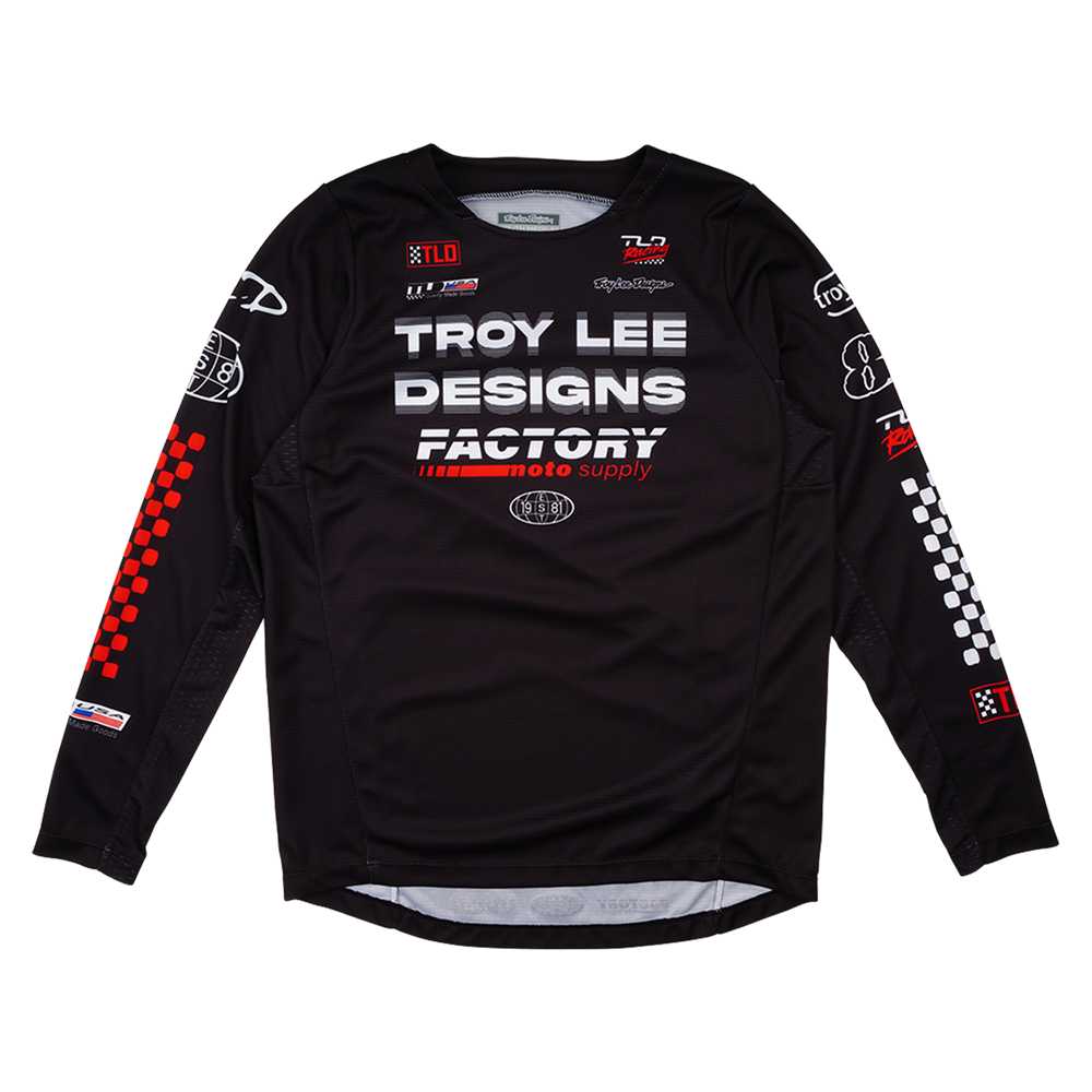 YOUTH GP PRO JERSEY FACTORY BLACK