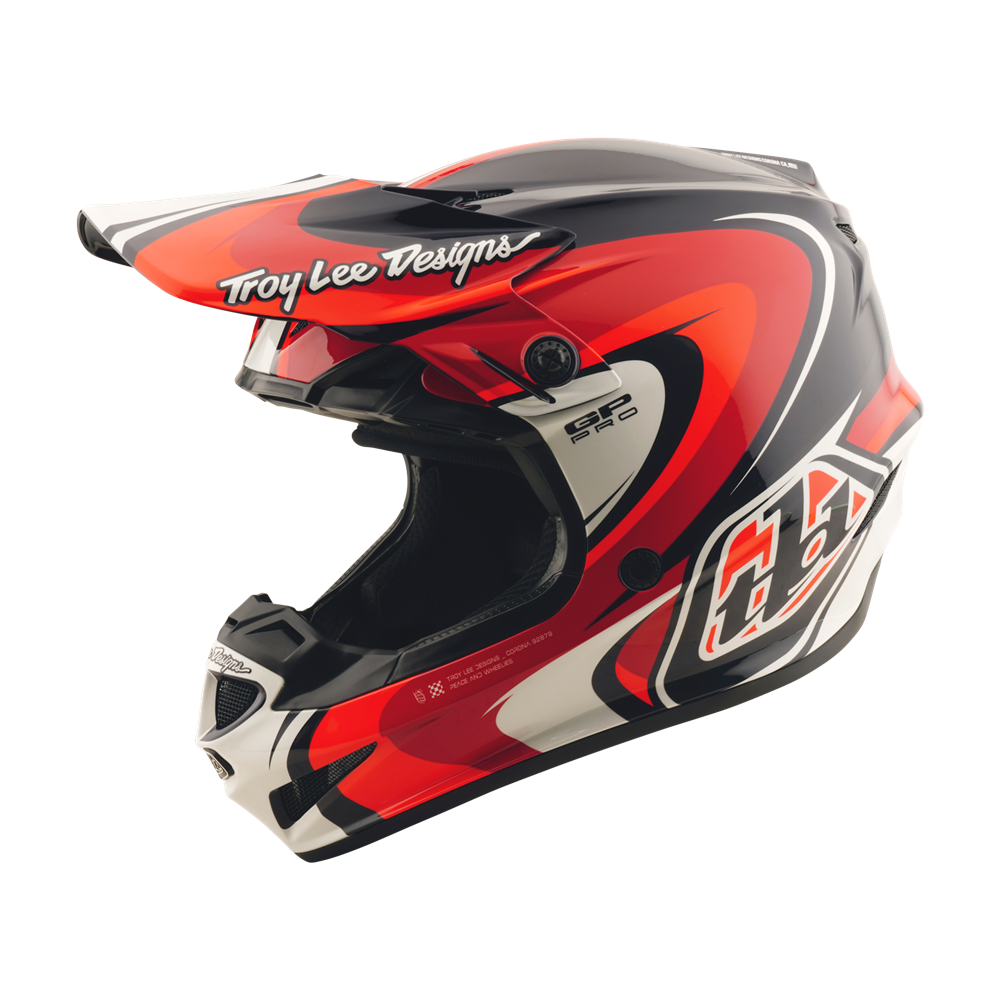 GP PRO HELMET CROSSOVER NAVY / RED