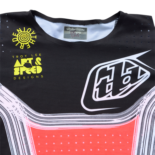 SE PRO JERSEY STRIPES INFRA RED / BLACK