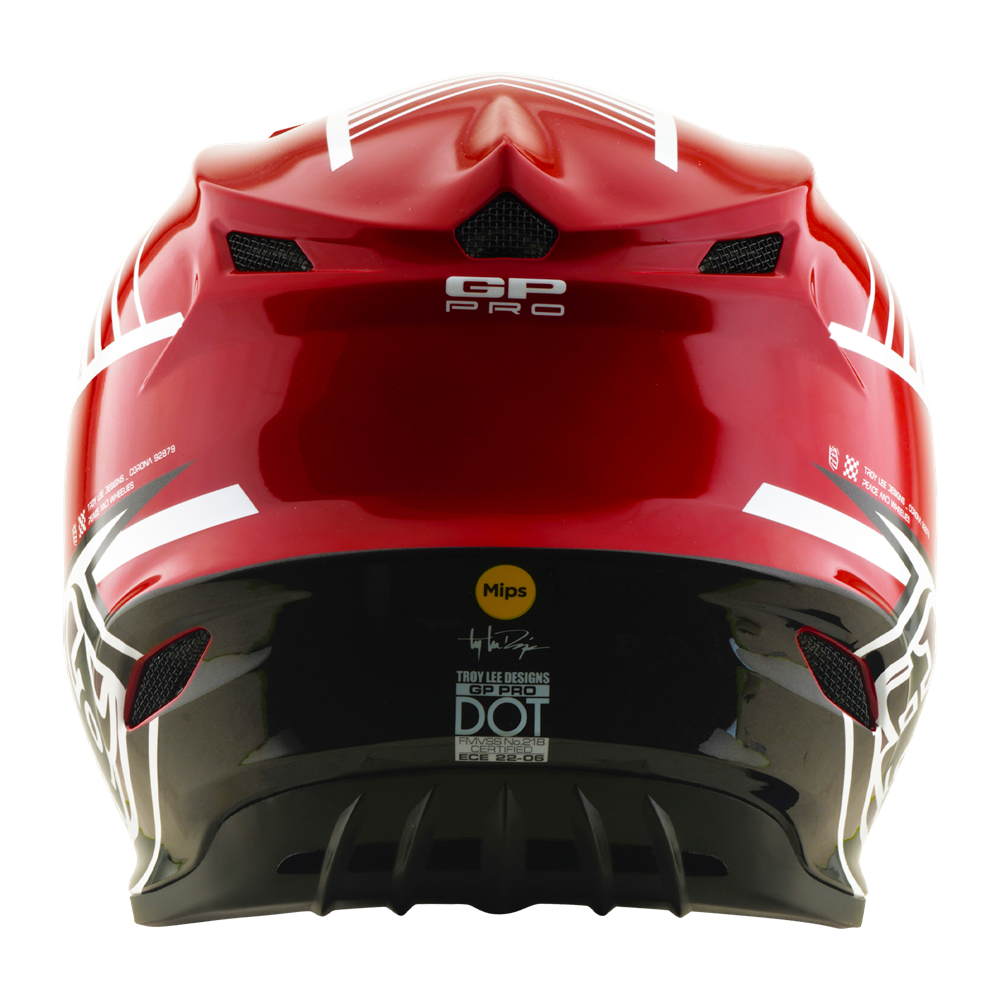 GP PRO HELMET SEGMENT RED