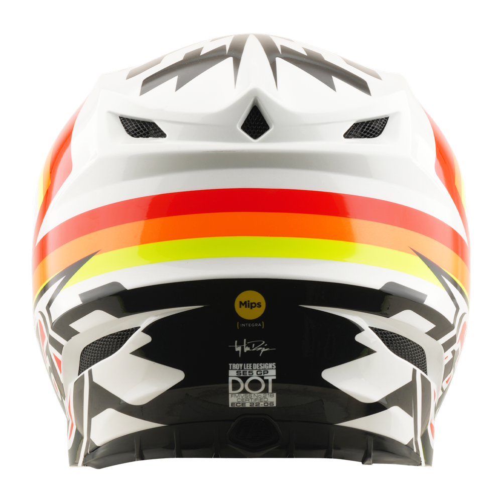 SE5 POLYCARBONATE HELMET DASH ORANGE